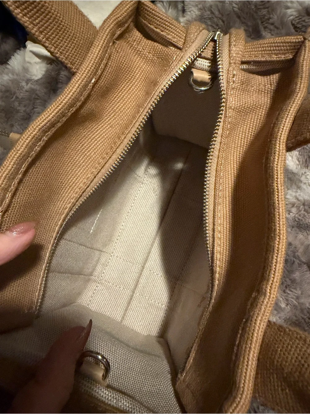 Marc Jacobs Tan Canvas 'The Tote Bag'